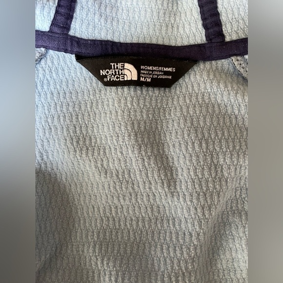 The North Face Women's Arcata Hoodie Full Zip Jacket Blue Heather Size Medium - Picture 6 of 9